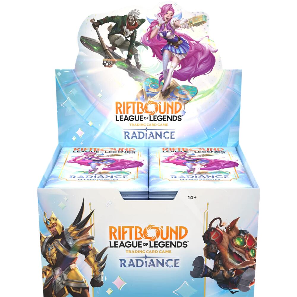 League of Legends Riftbound Radiance - Booster Display