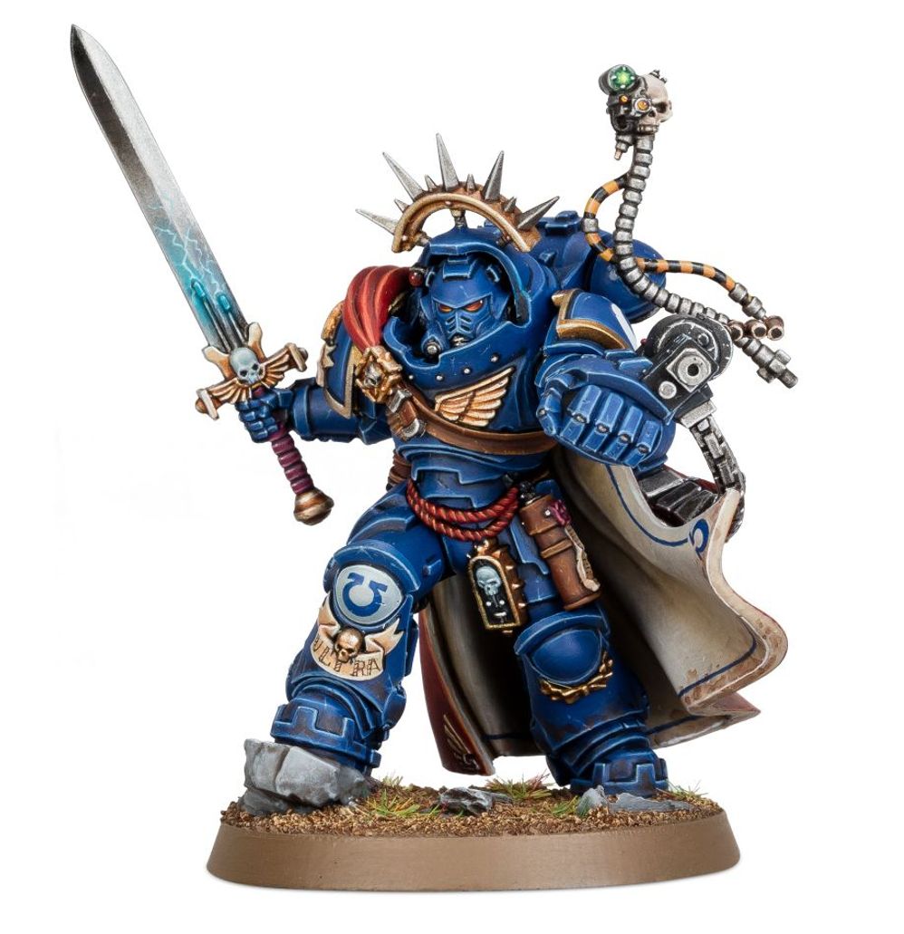 Captain in Gravis Armour Space Marines