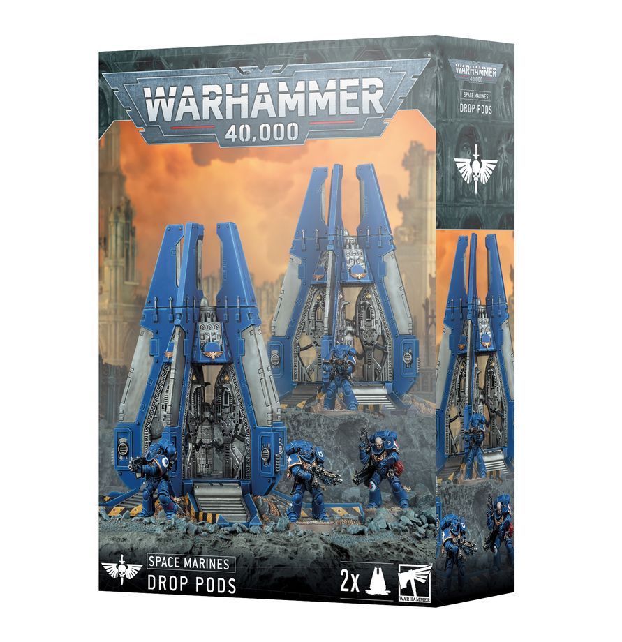 Drop Pods Space Marines