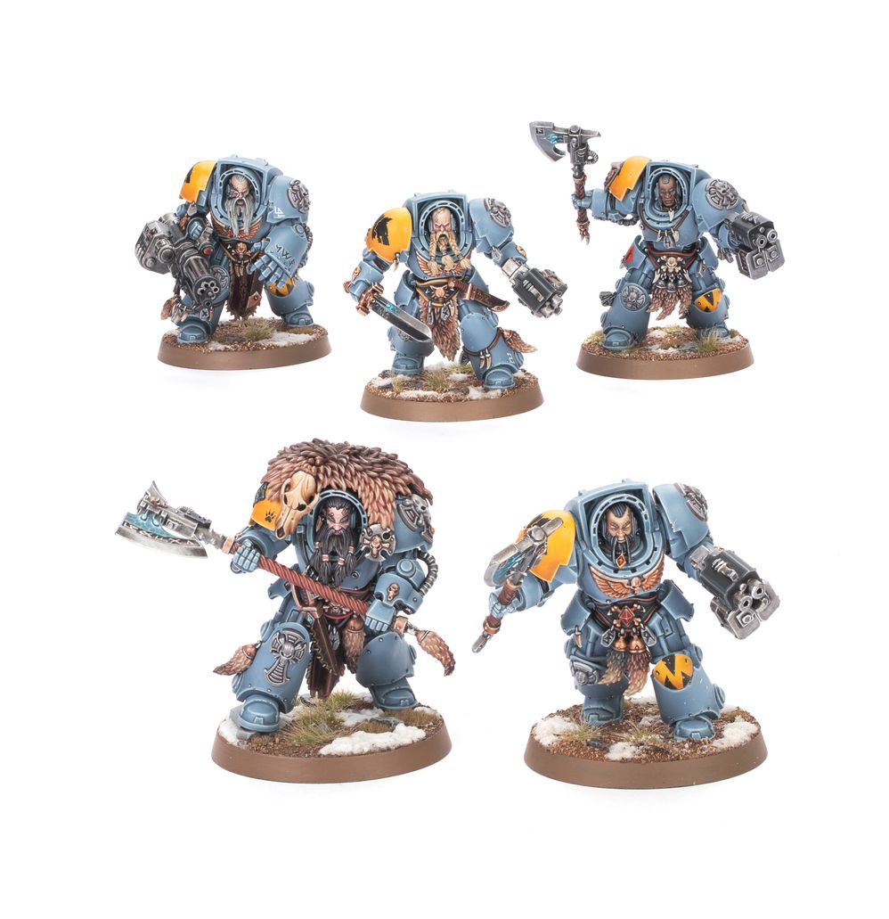 Wolf Guard Terminators Space Wolves
