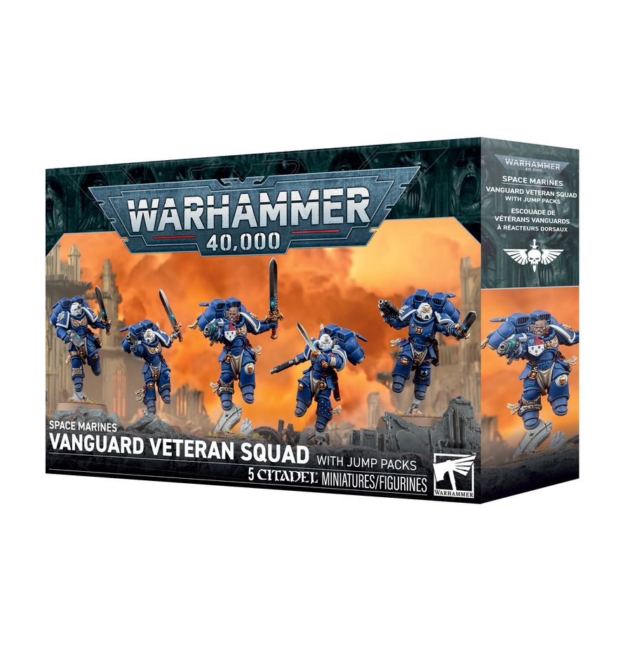Vanguard Veteran Squad with Jump Packs Space Marines