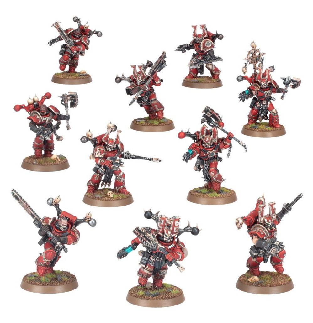 Khorne Berzerkers World Eaters