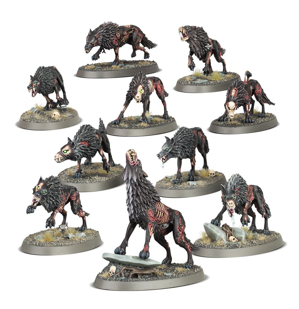 Dire Wolves Soulblight Gravelords