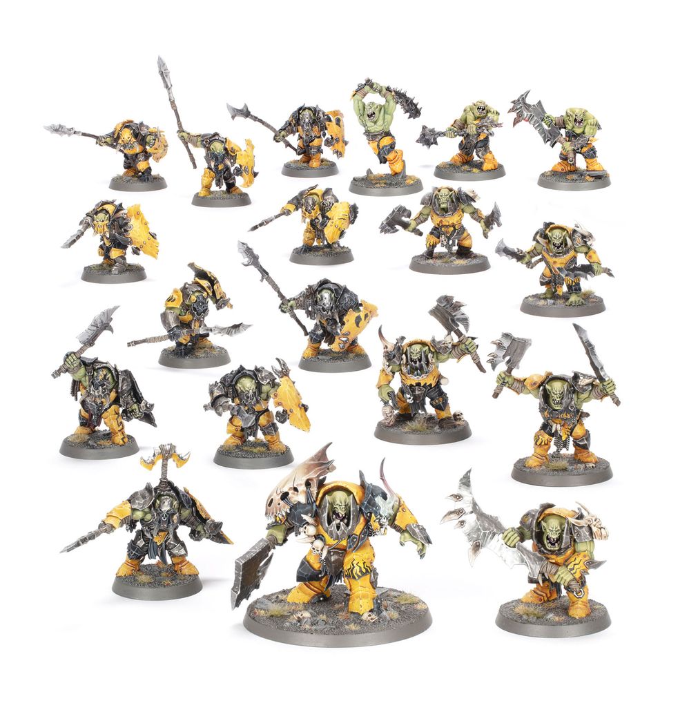 SPEARHEAD:  IRONJAWZ BIGMOB Orks Orruk Warclans