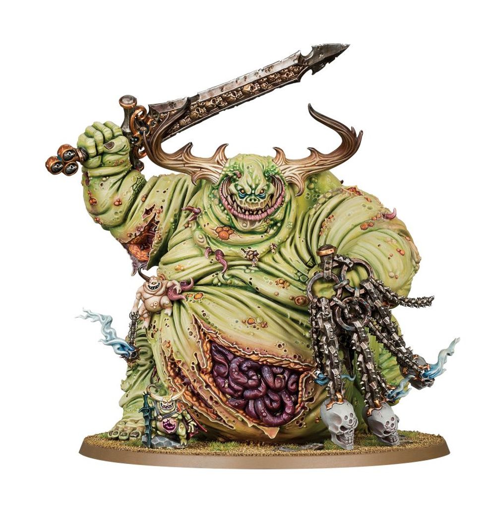 Great Unclean One / Rotigus Chaos Space Marines Death Guard Maggotkin Of Nurgle