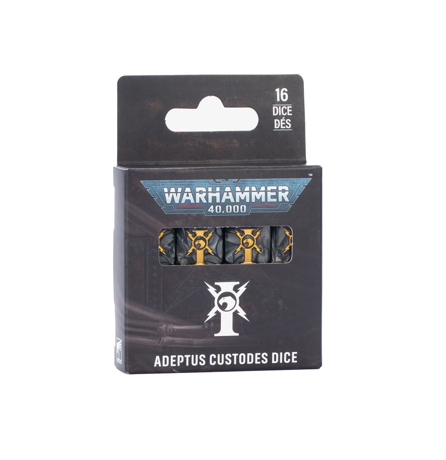 Dice Adeptus Custodes