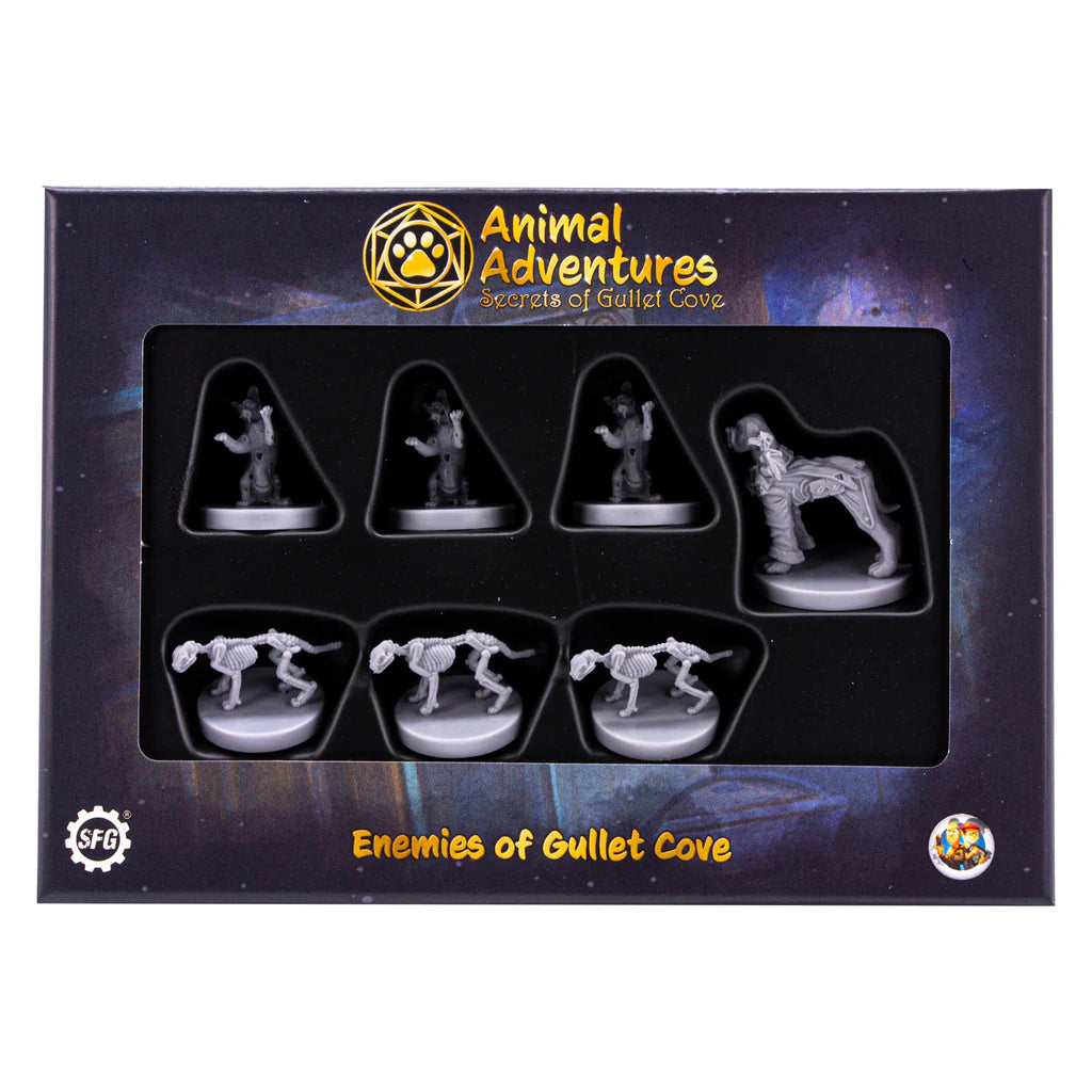 ANIMAL ADVENTURES MINIS ENEMIES OF GULLET COVE