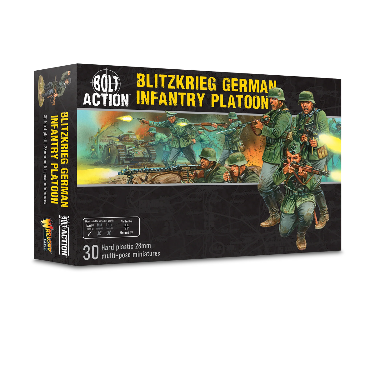 Blitzkrieg German Infantry plastic boxed set Germany