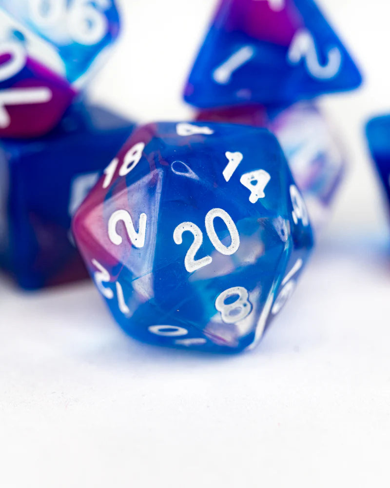 Cantripping | 7 Piece Acrylic Dice Set