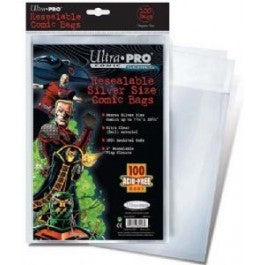 Ultra Pro Comic: Resealable Bags - Silver 100CT