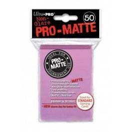 Ultra Pro Sleeves: Standard Pro-Matte - Pink 50CT