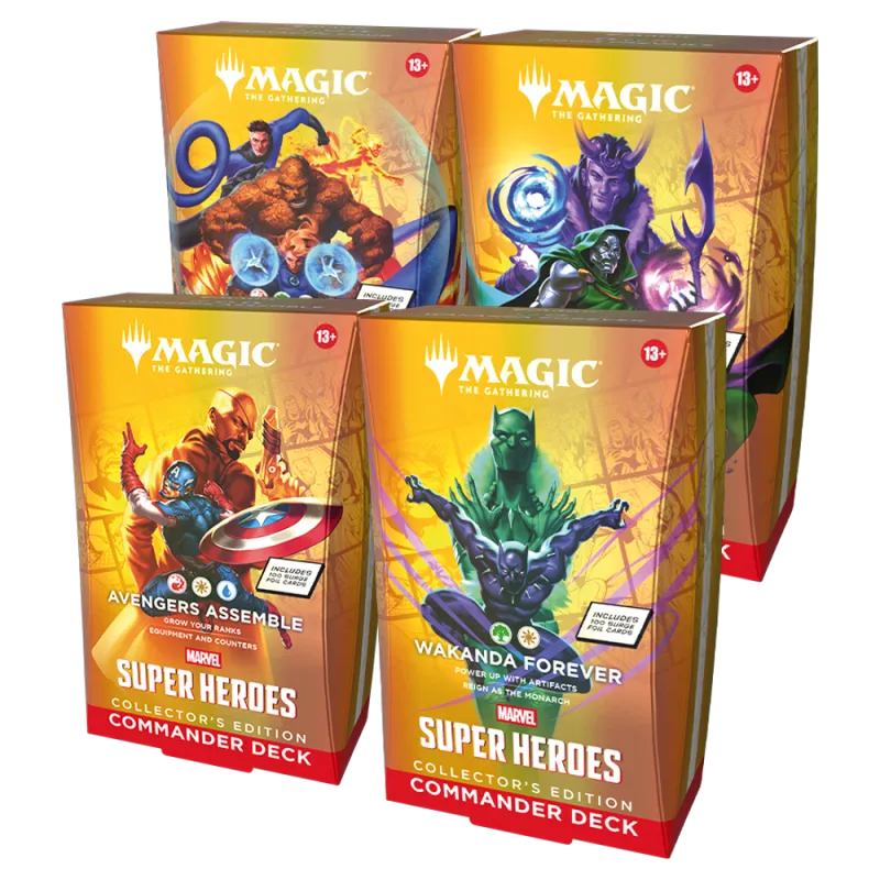 Marvel Super Heroes Commander Deck (Collector's Edition)