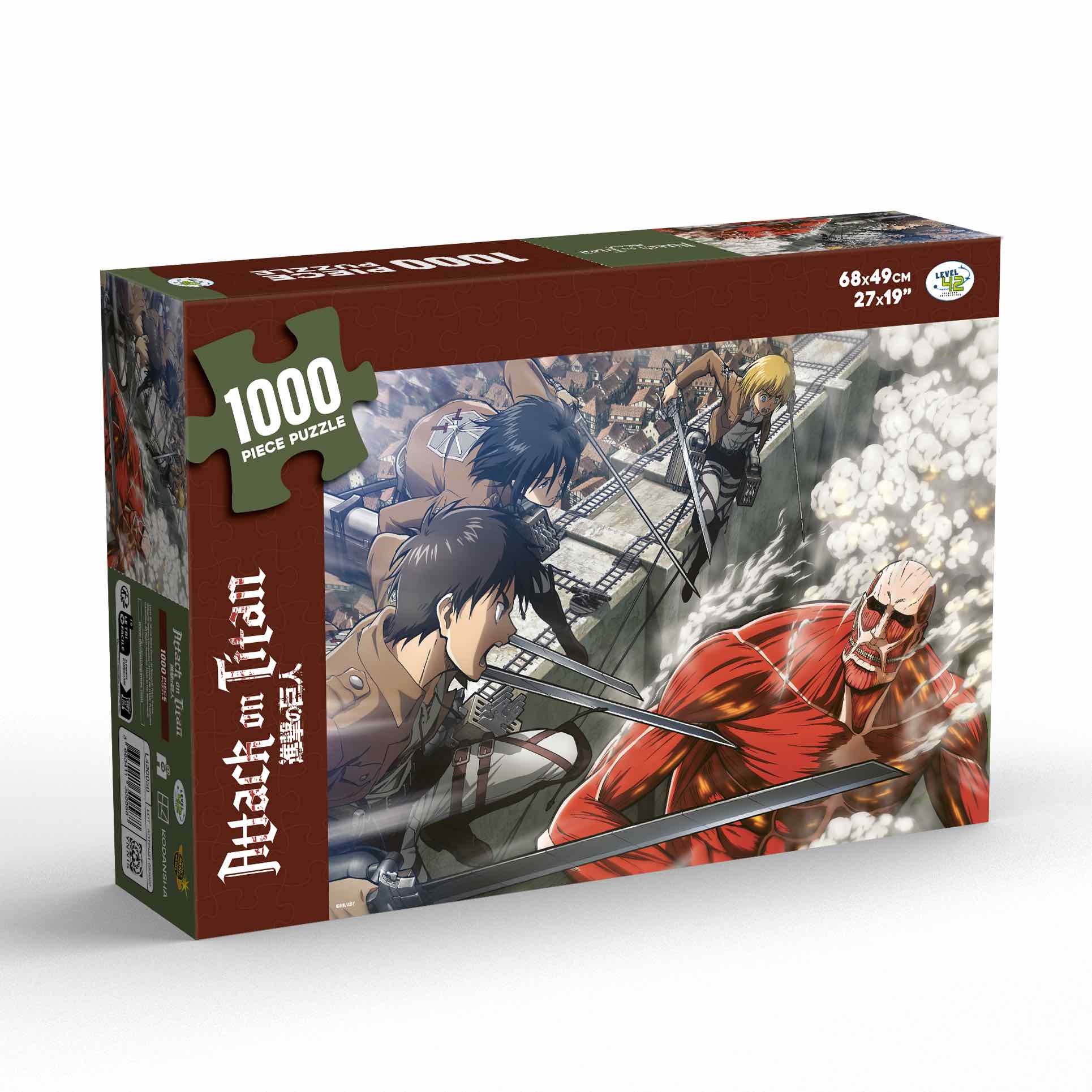 Attack On Titan 1000 Piece Puzzle