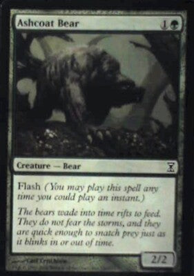 Ashcoat Bear - Time Spiral: #190, Magic: The Gathering Nm R55