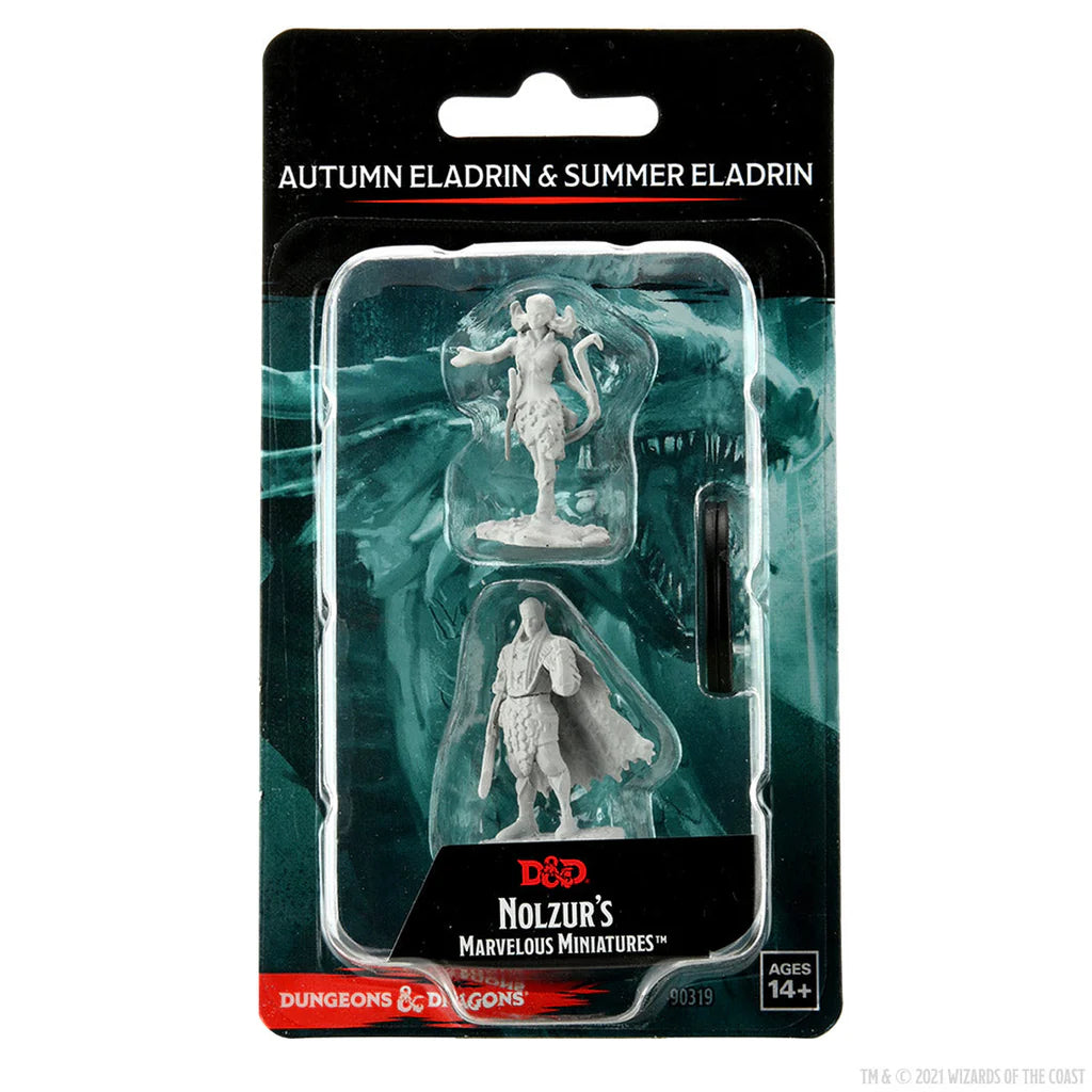 D&D Nolzur's Marvelous Miniatures: Autumn Eladrin & Summer Eladrin