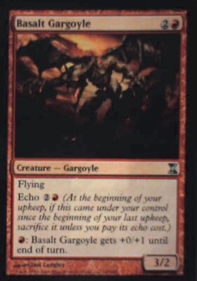 Basalt Gargoyle - Time Spiral: #145, Magic: The Gathering Nm R55