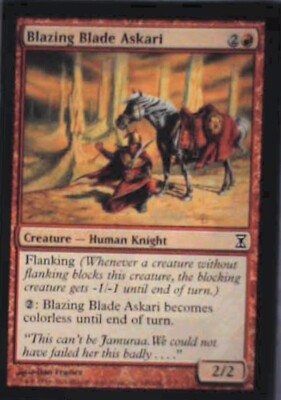 Blazing Blade Askari - Time Spiral: #146, Magic: The Gathering Nm R55
