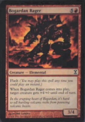 Bogardan Rager - Time Spiral: #148, Magic: The Gathering Nm R55