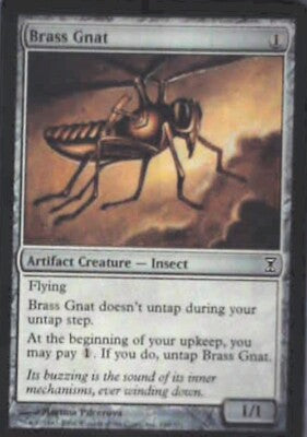 Brass Gnat - Time Spiral: #249, Magic: The Gathering Nm R55