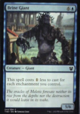 Brine Giant - Theros Beyond Death: #44, Magic: The Gathering Nm R65