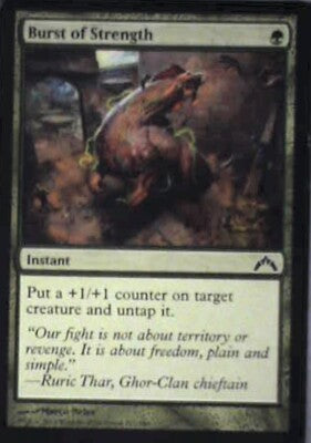Burst of Strength - Gatecrash: #115, Magic: The Gathering Nm R71