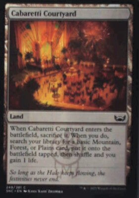 Cabaretti Courtyard - Streets of New Capenna: #249, Magic: The Gathering Nm R71