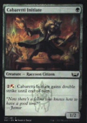 Cabaretti Initiate - Streets of New Capenna: #137, Magic: The Gathering Nm R71
