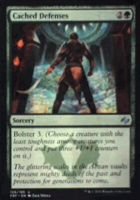 Cached Defenses - Fate Reforged: #126, Magic: The Gathering Nm R71