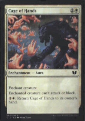 Cage of Hands - Commander 2015: #62, Magic: The Gathering Nm R71
