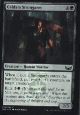 Caldaia Strongarm - Streets of New Capenna: #138, Magic: The Gathering Nm R71
