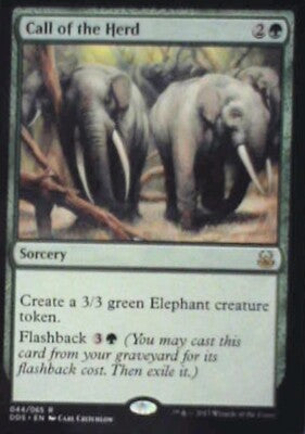 Call of the Herd - Duel Decks: Mind vs. Might: #44, Magic: The Gathering