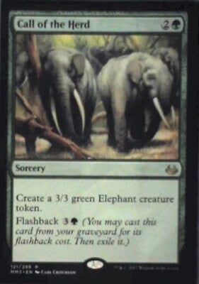 Call of the Herd - Modern Masters 2017: #121, Magic: The Gathering Nm R71