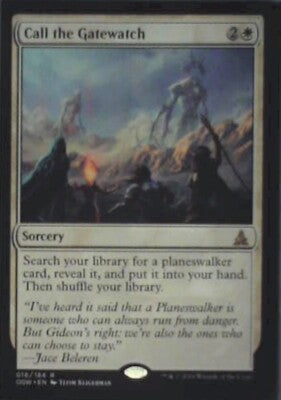 Call the Gatewatch - Oath of the Gatewatch: #16, Magic: The Gathering Nm R71