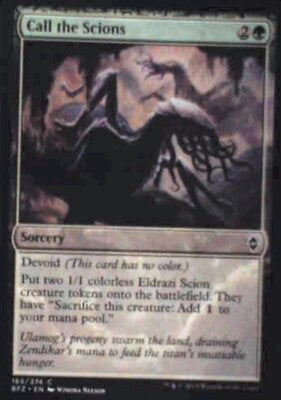 Call the Scions - Battle for Zendikar: #165, Magic: The Gathering Nm R78