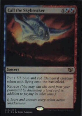 Call the Skybreaker - Commander 2015: #240, Magic: The Gathering Nm R71