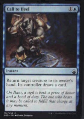 Call to Heel - Battlebond: #114, Magic: The Gathering Nm R71