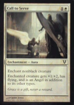 Call to Serve - Avacyn Restored: #9, Magic: The Gathering Nm R62