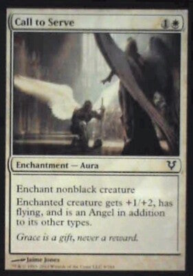 Call to Serve - Avacyn Restored: #9, Magic: The Gathering Nm R71