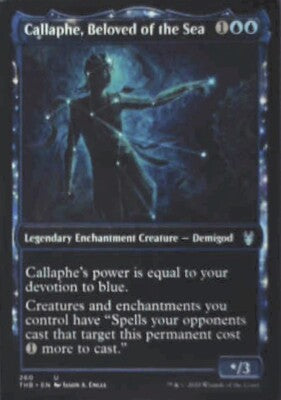 Callaphe, Beloved of the Sea (Showcase) - Theros Beyond Death: #260 Nm R71