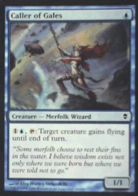 Caller of Gales - Zendikar: #43, Magic: The Gathering Nm R71