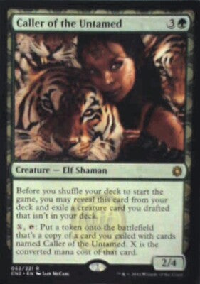 Caller of the Untamed - Conspiracy: Take the Crown: #62, MTG Nm R71