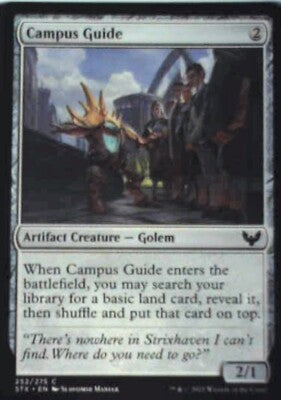 Campus Guide - Strixhaven: School of Mages: #252, Magic: The Gathering Nm R71