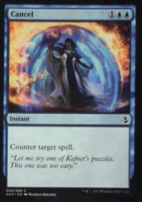 Cancel - Amonkhet: #44, Magic: The Gathering Nm R71