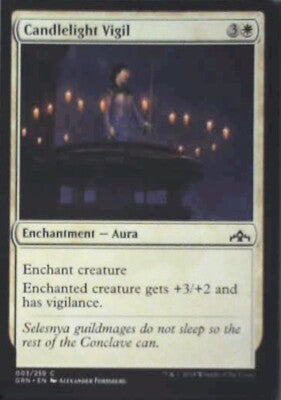 Candlelight Vigil - Guilds of Ravnica: #3, Magic: The Gathering Nm R71