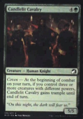 Candlelit Cavalry - Innistrad: Midnight Hunt: #175, Magic: The Gathering Nm R71