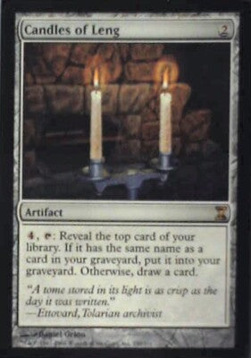 Candles of Leng - Time Spiral: #250, Magic: The Gathering Nm R55