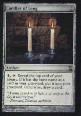 Candles of Leng - Time Spiral: #250, Magic: The Gathering Nm R71