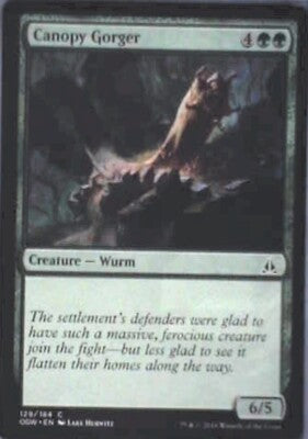 Canopy Gorger - Oath of the Gatewatch: #129, Magic: The Gathering Nm R62