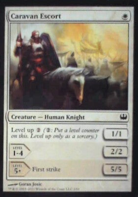 Caravan Escort - Duel Decks: Knights vs. Dragons: #2, Magic: The Gathering