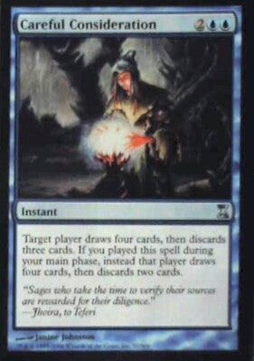 Careful Consideration - Time Spiral: #52, Magic: The Gathering Nm R55